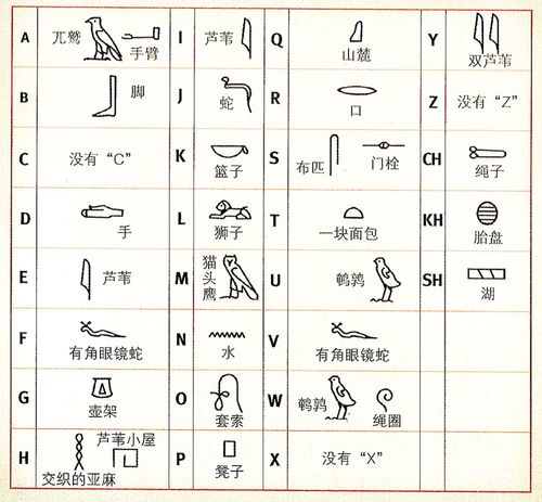 文字的演变：从象形到字母——古埃及与西亚文明的贡献